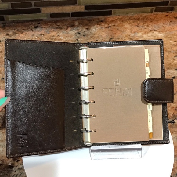 FENDI Zucca Agenda with Notebook 🔥😍❤️ - Picture 5 of 17